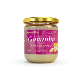 Crema de Cacahuete, Natilla y Galletas 350gr